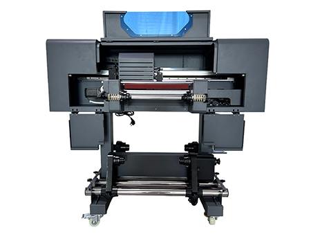 طابعة أشعة UV 300 مم مع رأس طباعة واحدة، مزدوجة، وثلاث أو أربع رؤوس